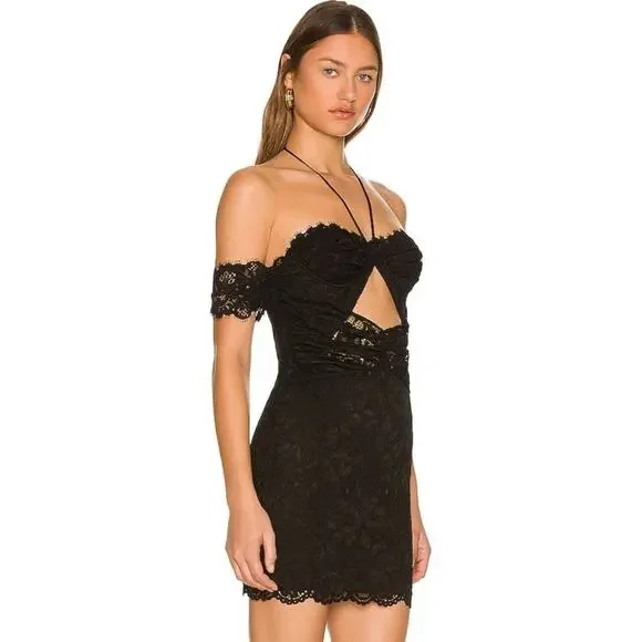 NBD Kurt Mini Dress in Black NWT Size Small - Main Image